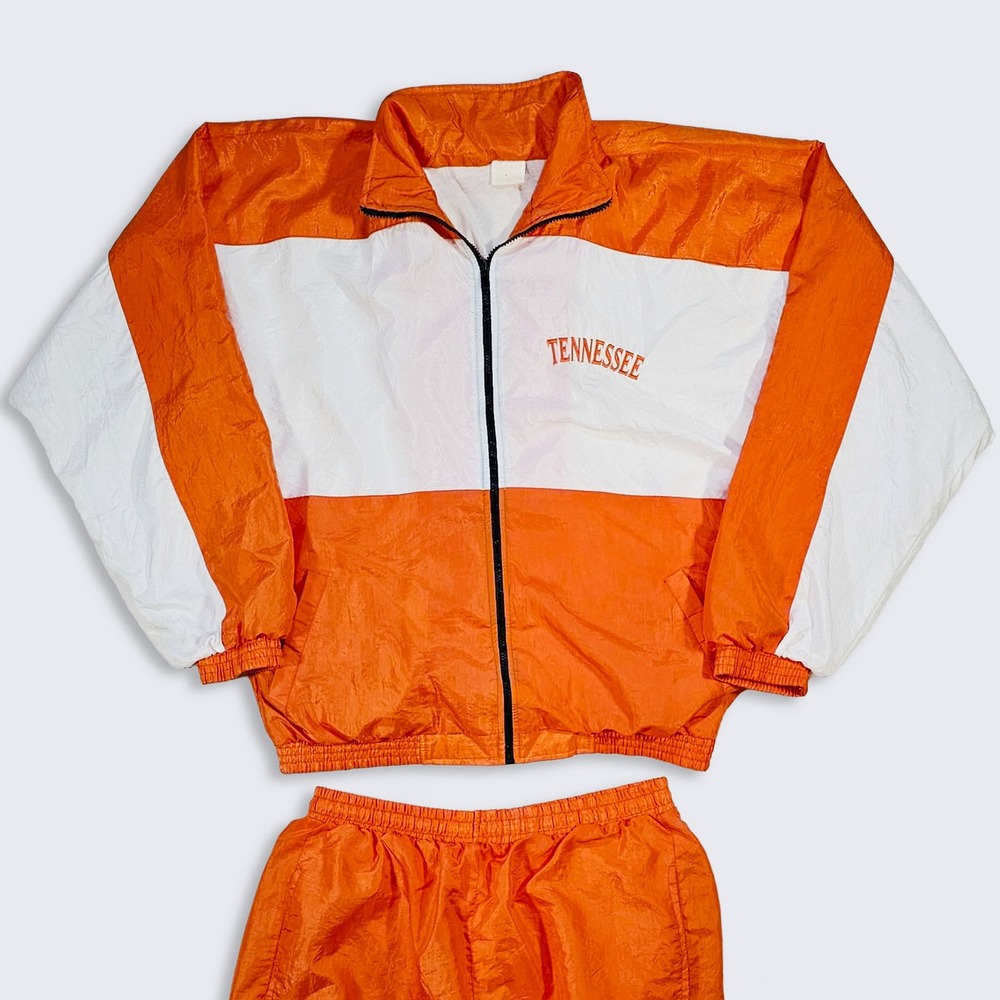 Tennessee Volunteers Vintage 90s Full Swishy Track Suit